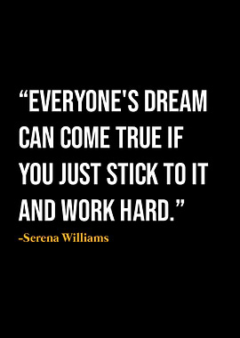 Serena Williams Quote