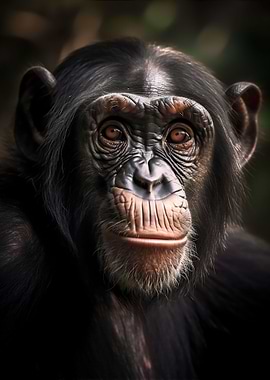 Wild Chimpanzee