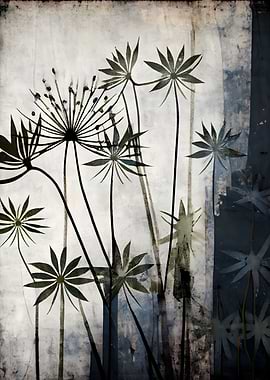 Wabi Sabi Vintage Leaves