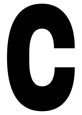 Capital Letter C