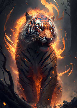 Fire tiger