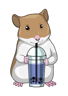 Hamster Boba tea