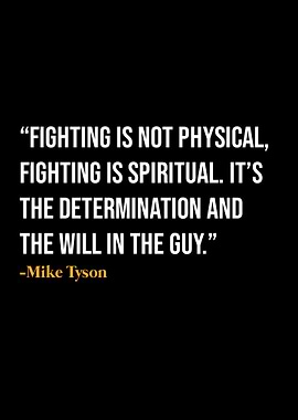 Mike Tyson Quote