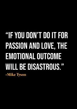 Mike Tyson Quote