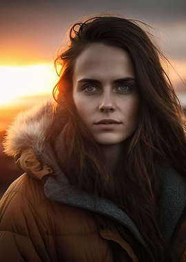 Portrait in Iceland