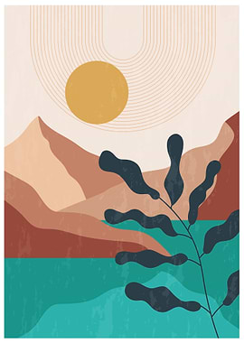 Abstract boho art 02