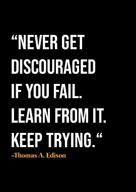 Thomas A Edison Quote