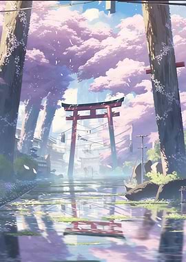 Shinto Fantasy Safari Art