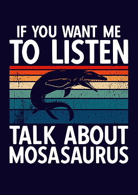 Mosasaurus Dinosaur