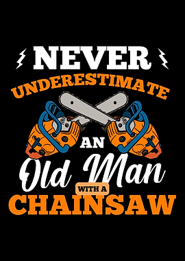 Kettensge Holz Spruch