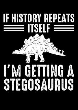 I am getting a stegosaurus