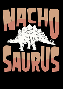 Nacho food stegosaurus
