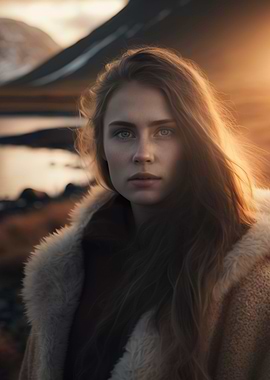 Icelandic Sundown Beauty