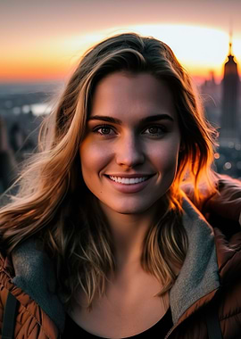 Radiant Blond Beauty