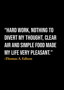 Thomas A Edison Quote