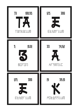 Taebaek Periodic Table