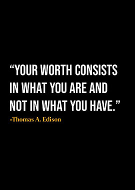 Thomas A Edison Quote