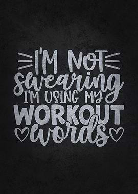 Not Swearing Workout Words