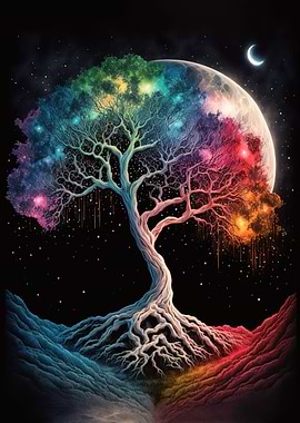 colorful tree