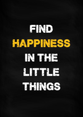 Happiness Little Things