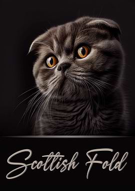 Scottish Fold Portrait