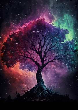 colorful tree