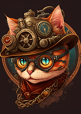 Steampunk Cat