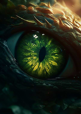 Forest Dragons Gem Eye