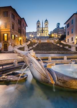 Spanish steps Rome Italy