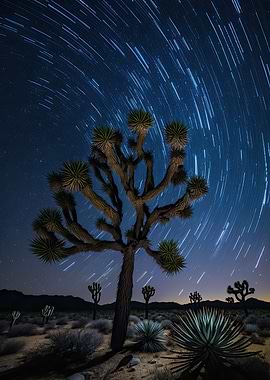 Joshua Tree Starry Night