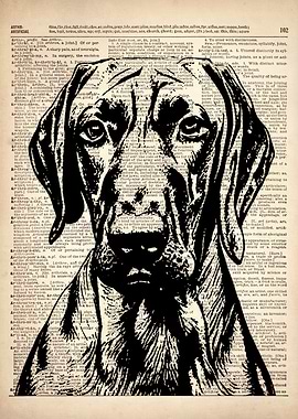 Ridgebacks dog art