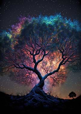 colorful tree