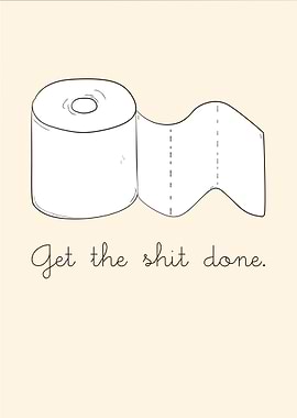 bathroom Get shit done
