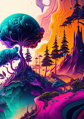 Psychedelic nature