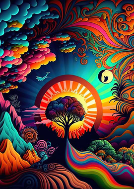 Psychedelic nature