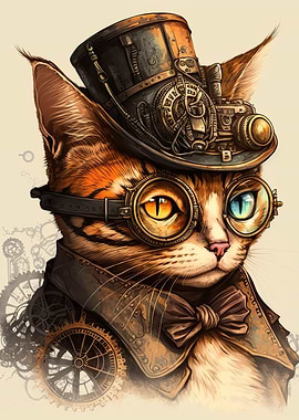Steampunk Cat