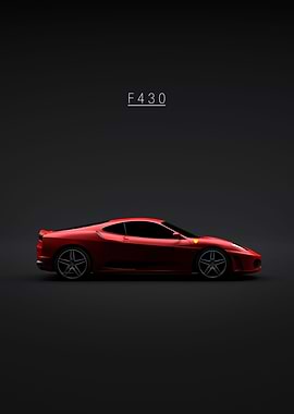 2004 Ferrari F430 Red