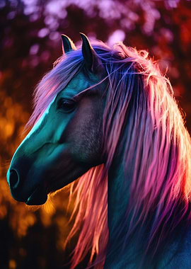 Rainbow Horse