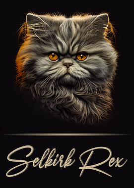 Selkirk Rex Portrait