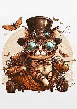 Steampunk Cat