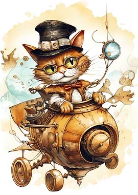 Steampunk Cat