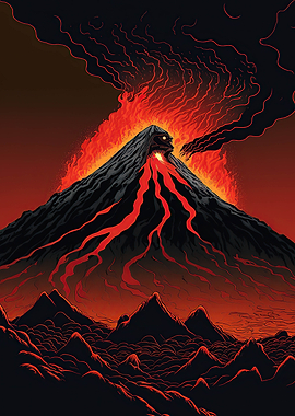 Volcano Landscape