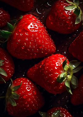 Sweet Red Strawberries