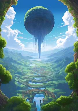 Fantasy landscape