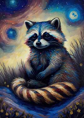 Raccoon Enchanted isle