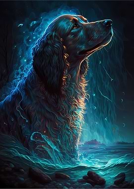 Irish Setter Dog Dainty