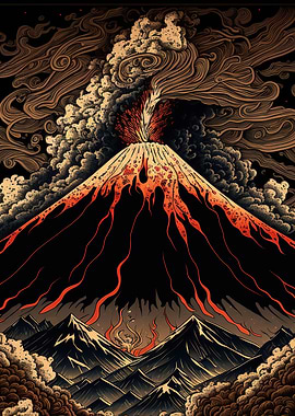 Volcano Landscape