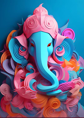 Ganesha god of art