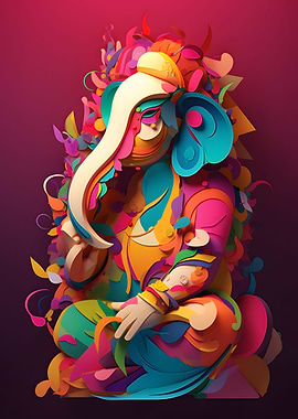 Ganesha god of art