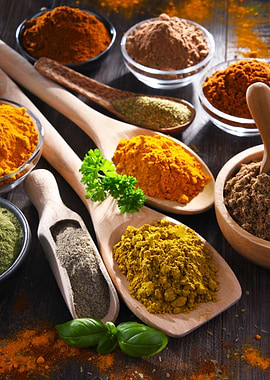 Variety Of Spices